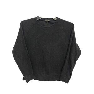 Large Banana Republic Long Sleeve Crew Neck Mens Sweater Dark Gray